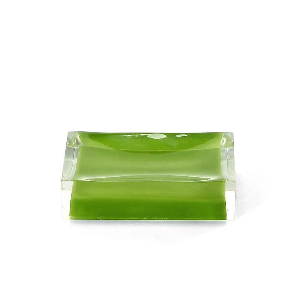 gedy-rainbow-porte-savon-vert-acide-poser image 1