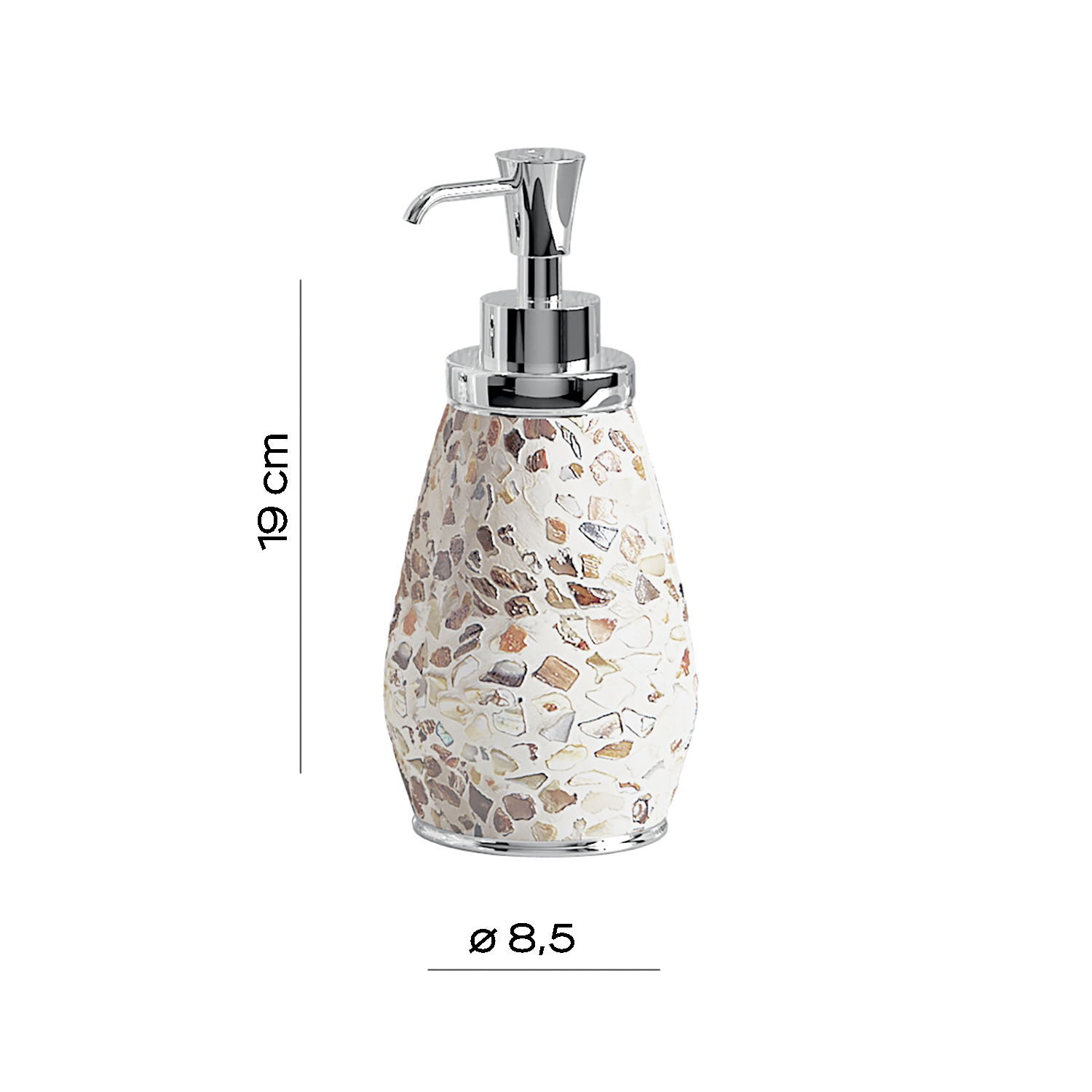 gedy-marina-distributeur-de-savon-cr-me image 2