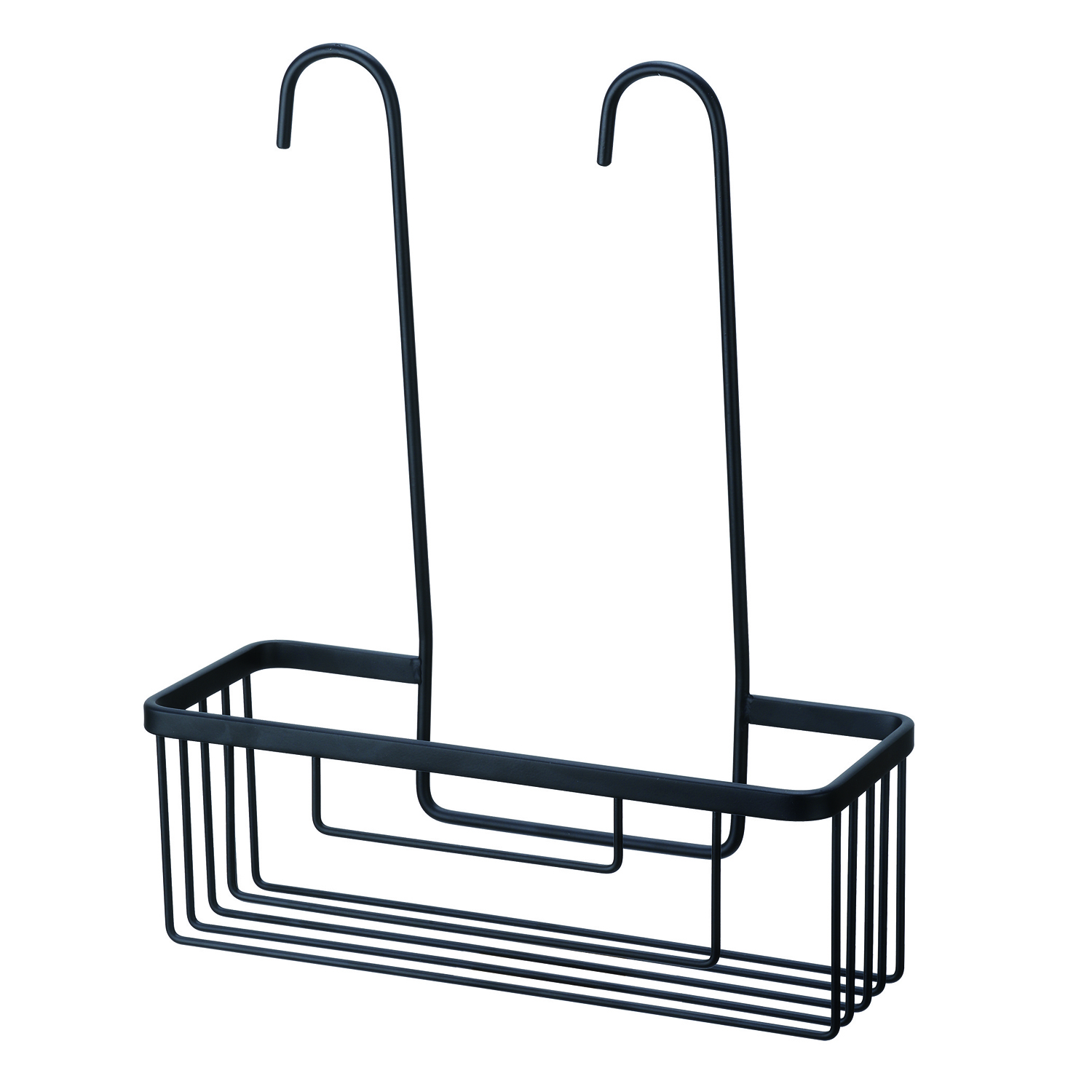 gedy-ottaviano-porte-objets-douche-noir-mat image 1