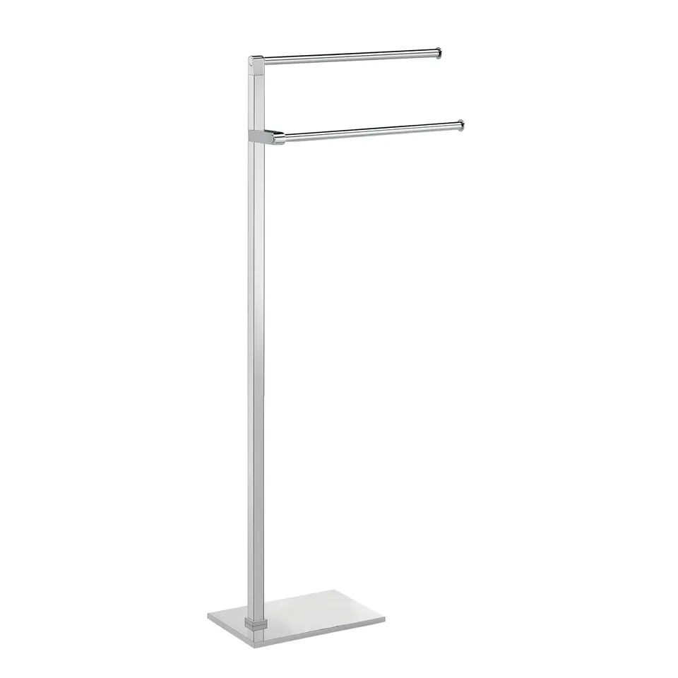 gedy-maine-porte-serviette-sur-pied-chrome image 1