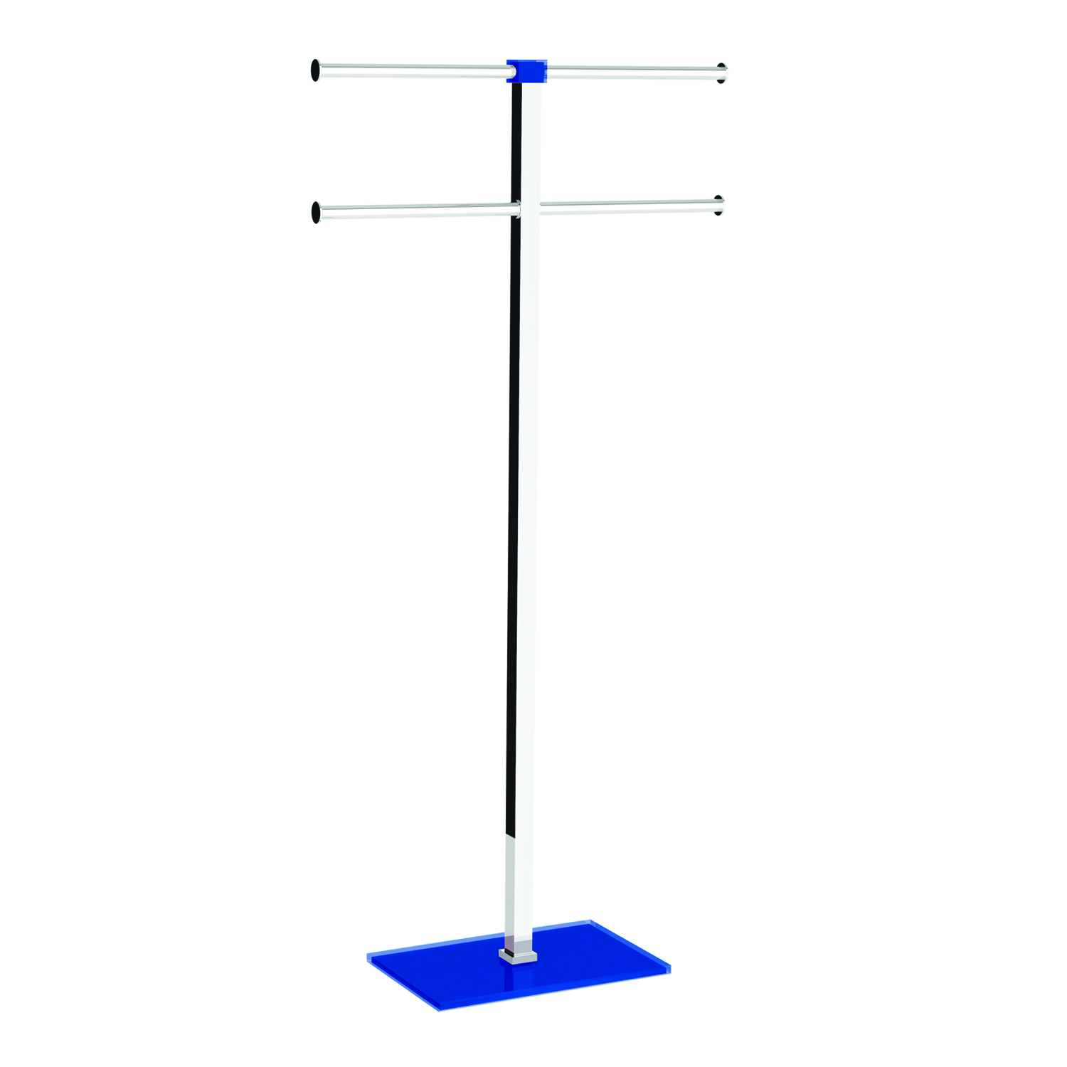gedy-rainbow-porte-serviettes-sur-pied-bleu image 1