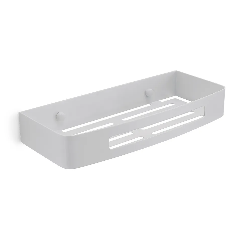 gedy-nerva-porte-objets-douche-tag-re-blanc-mat image 1