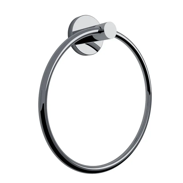 gedy-felce-anneau-porte-serviette-chrome-fixer image 1