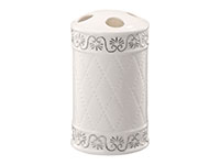 bisk-castello-porte-brosses-dents-gobelet-blanc image 1