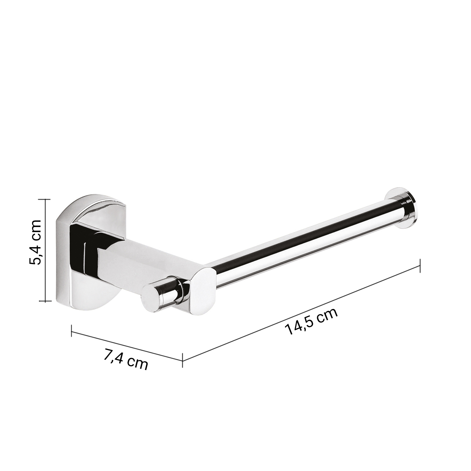 gedy-edera-plus-porte-rouleau-wc-chrome-mural image 2
