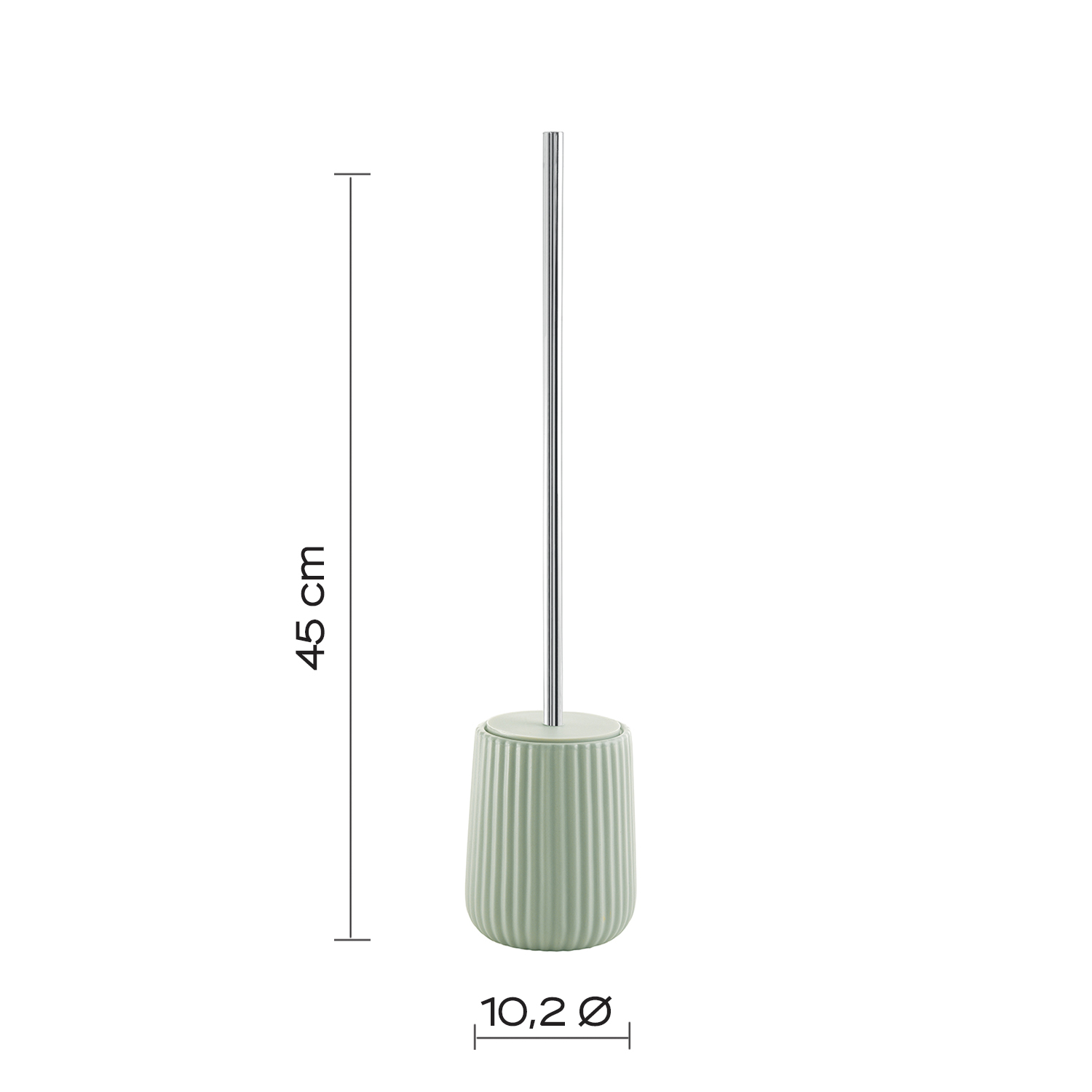 gedy-marika-porte-brosse-wc-vert-sauge-poser image 2