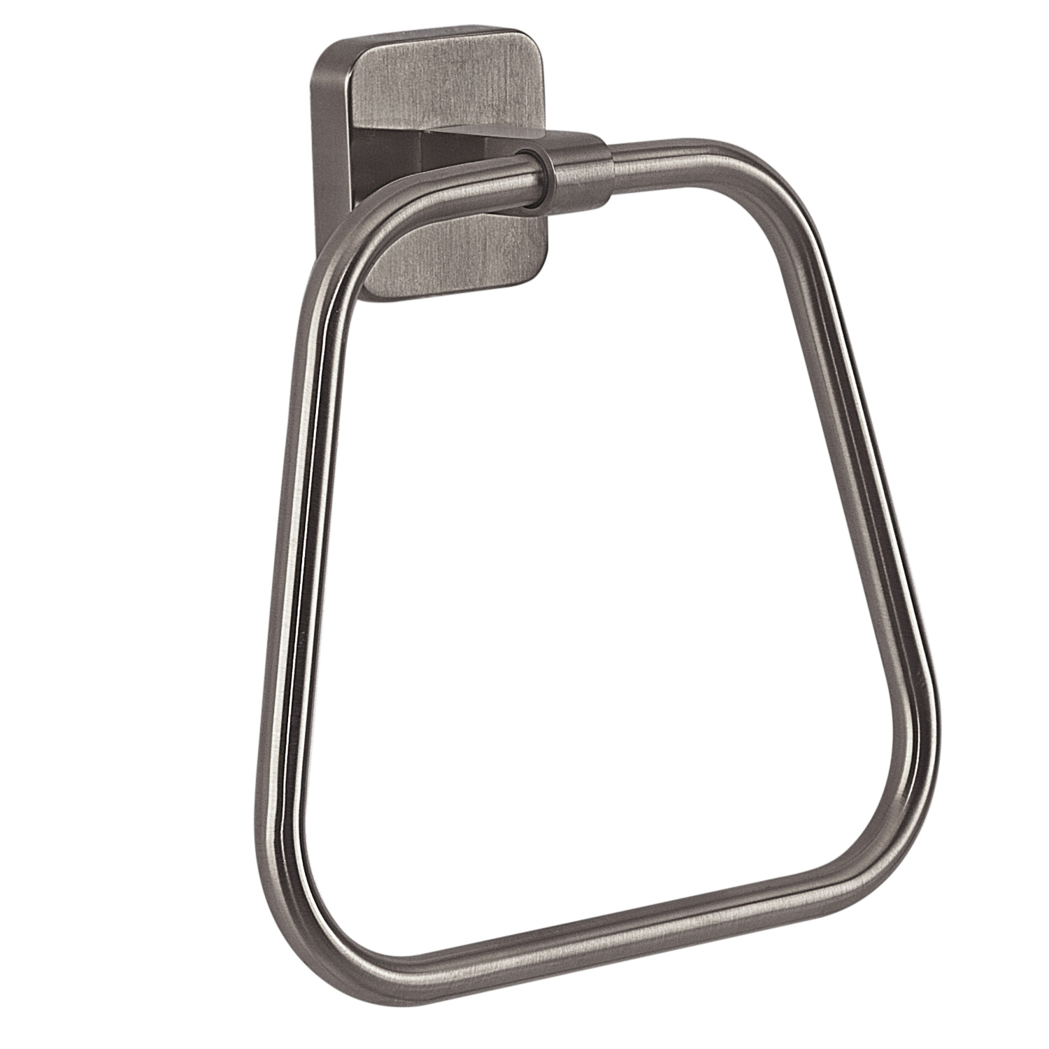 gedy-tonga-anneau-porte-serviette-gun-metal-fixer image 1