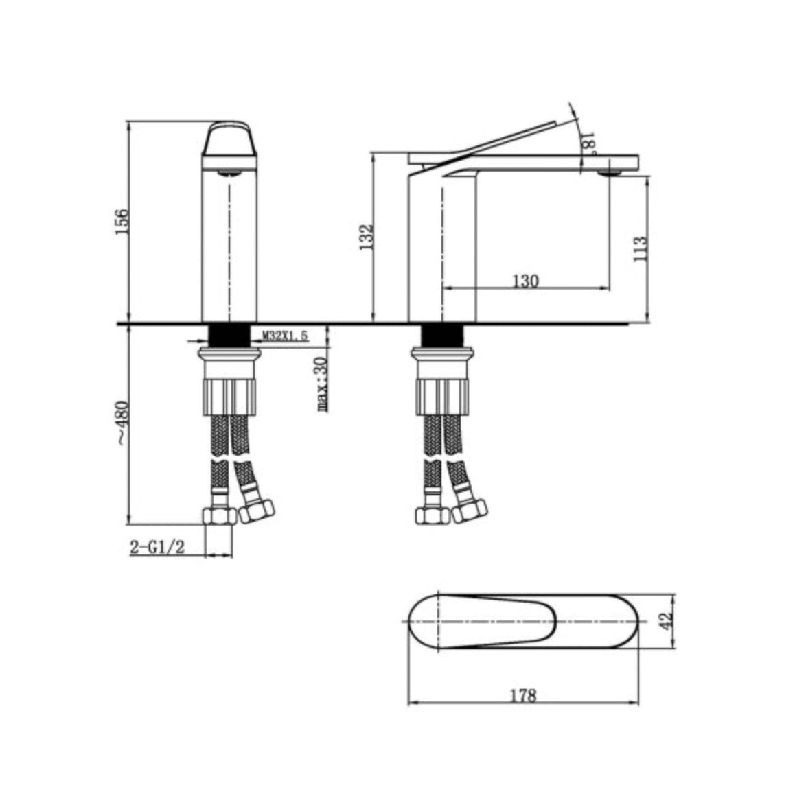 hudor-c-phise-b122-robinet-lavabo-noir-mat image 7