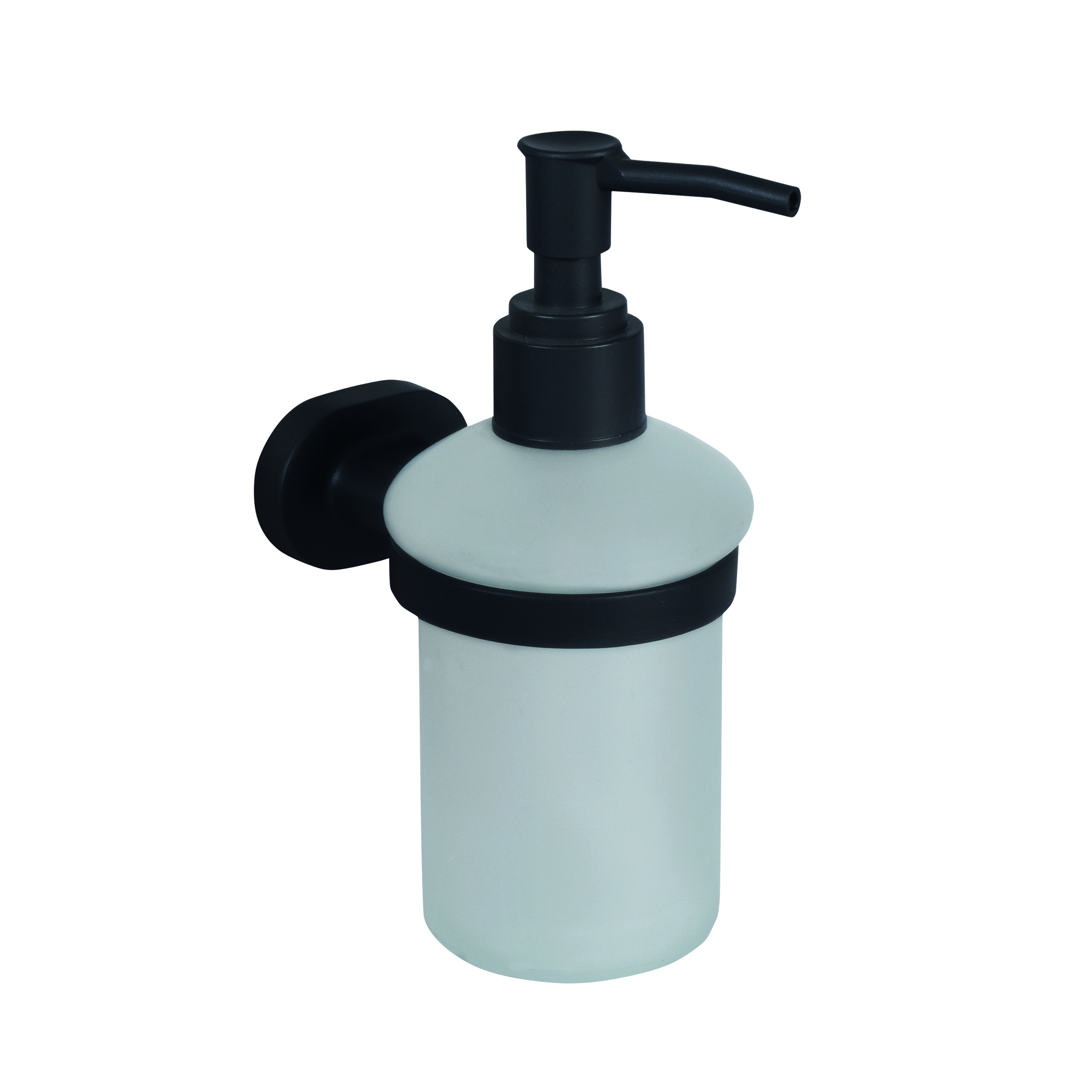bisk-go-distributeur-savon-liquide-noir-mat image 1