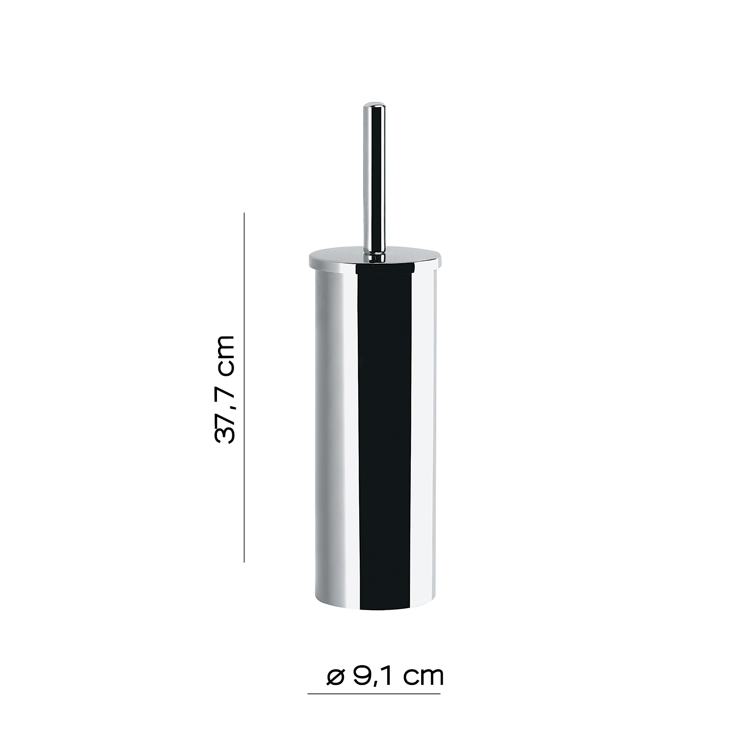 gedy-flip-porte-brosse-wc-poli image 2