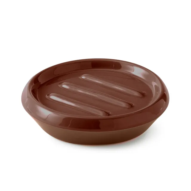 gedy-wilma-porte-savon-terracotta-poser image 1