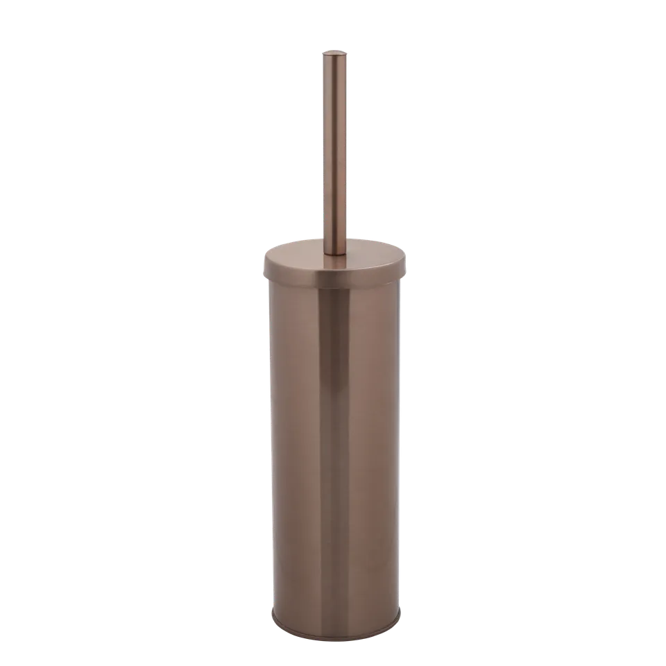 bisk-harmony-brosse-wc-pot-balai-satin-copper image 1