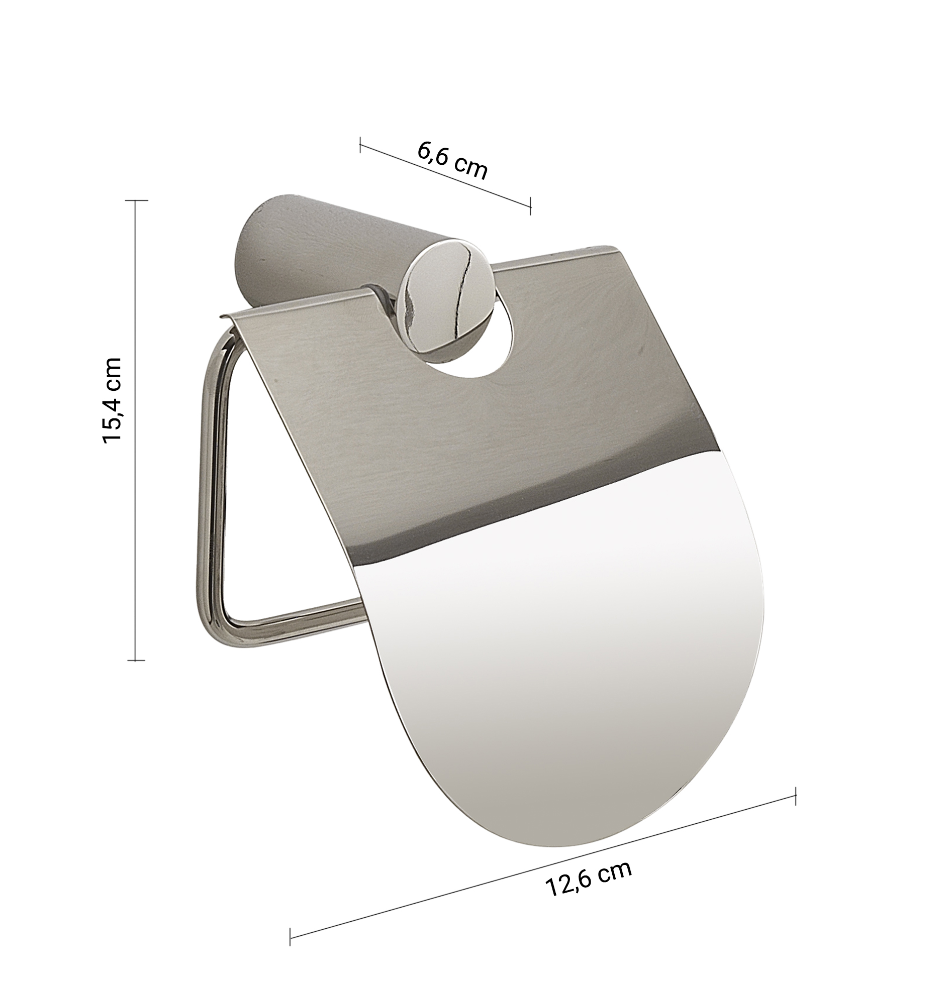 gedy-ande-porte-rouleau-avec-couvercle-chrome image 2
