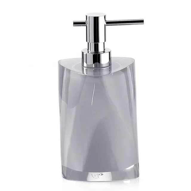 gedy-twist-distributeur-de-savon-argent-poser image 1