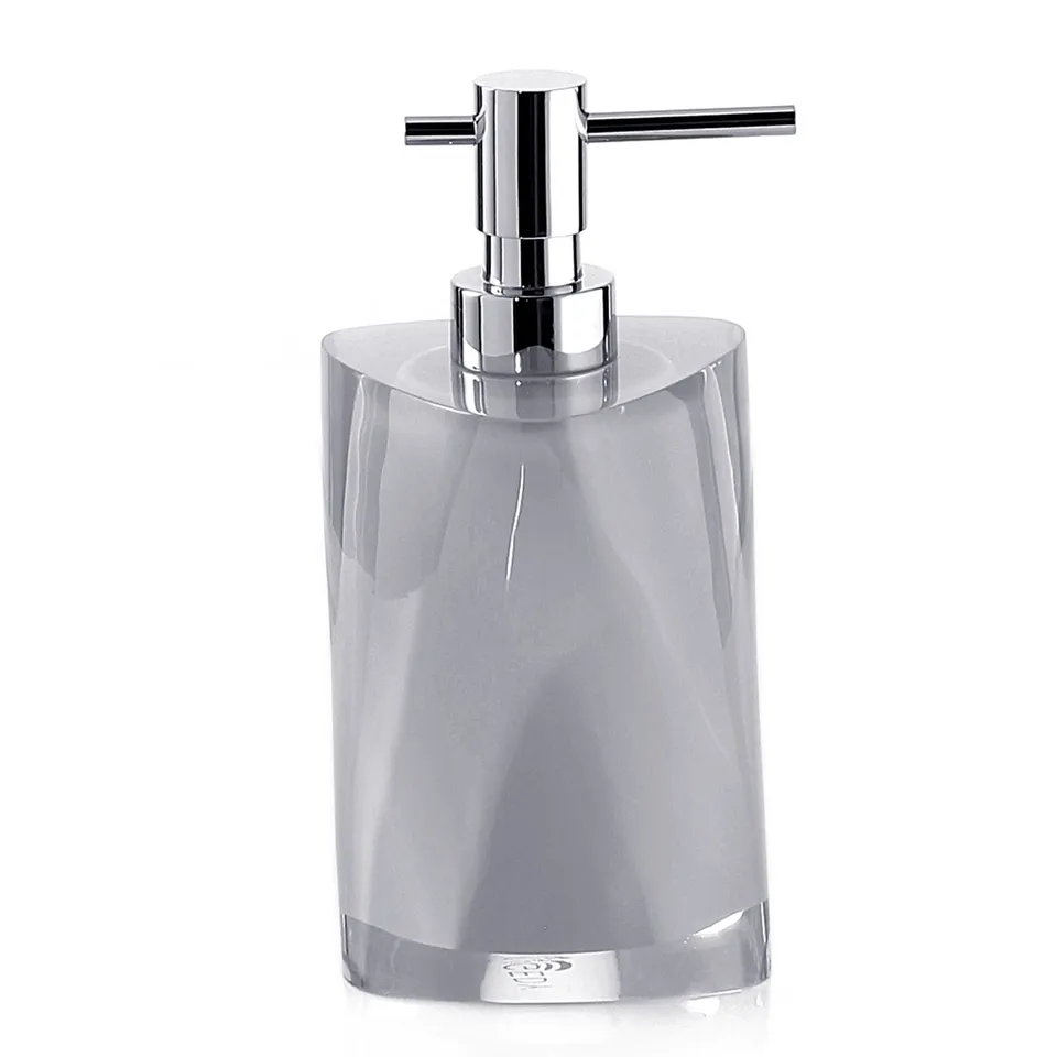 gedy-twist-distributeur-de-savon-argent-poser image 1