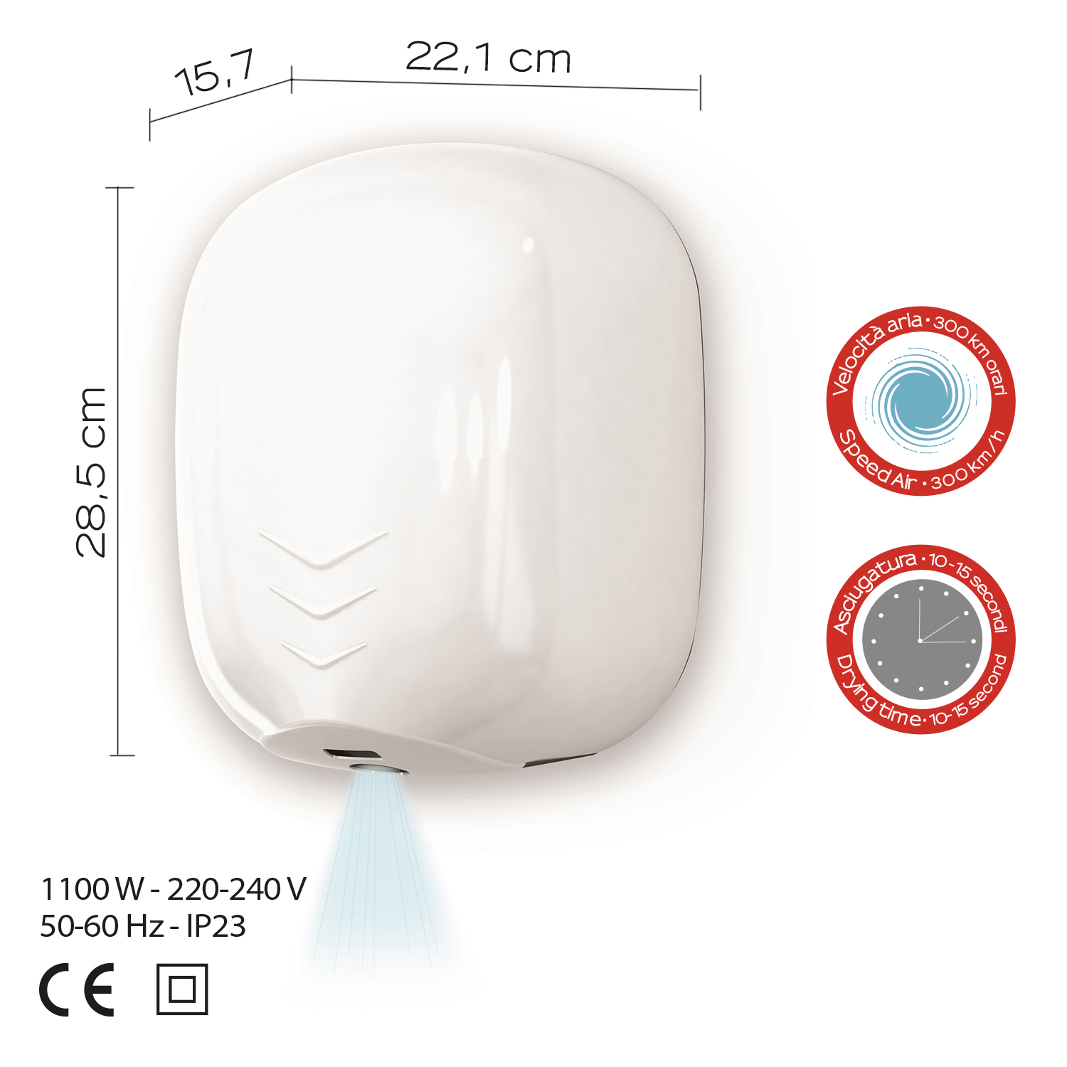 gedy-bora-s-che-mains-lectrique-blanc-capteur image 2