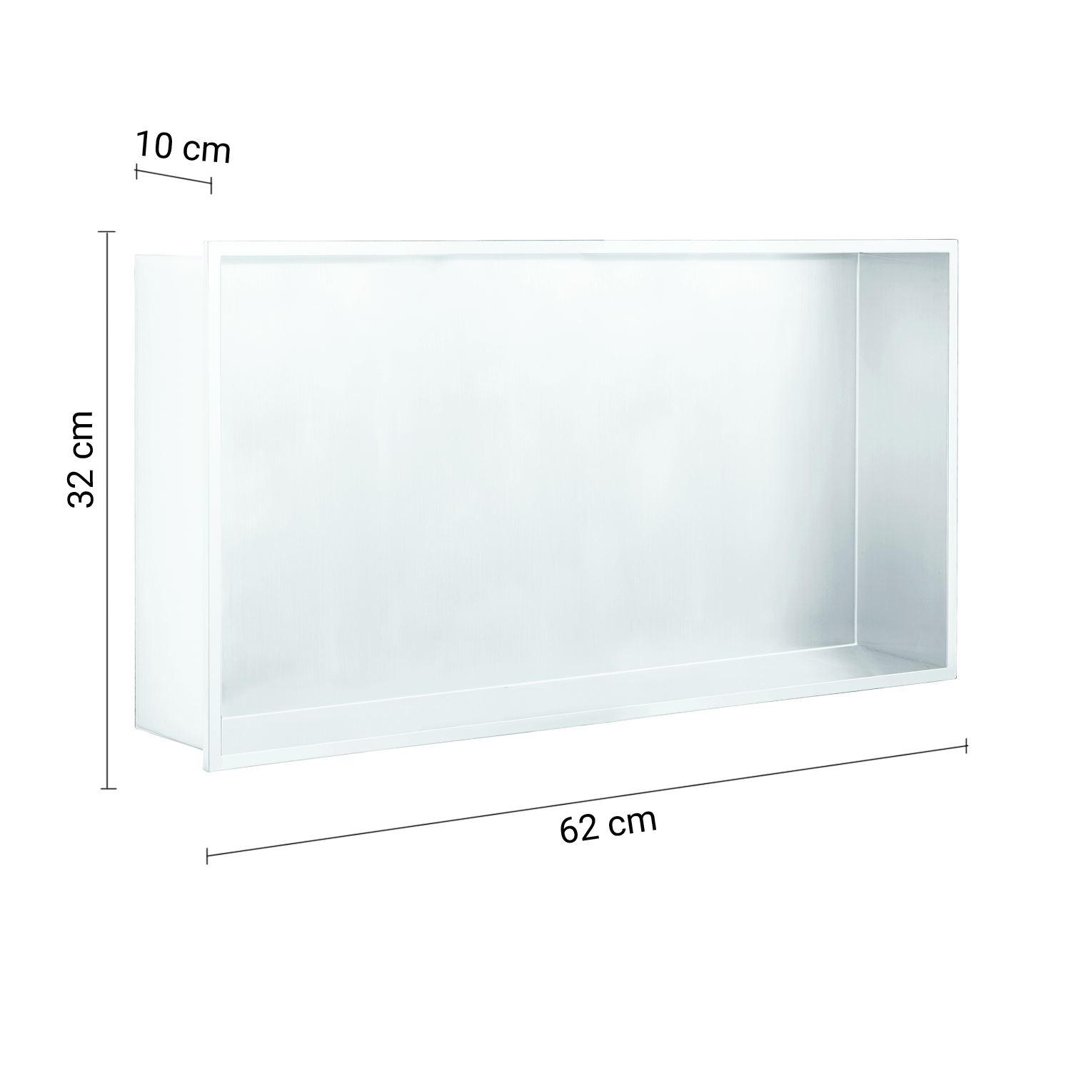 gedy-contract-guest-niche-murale-blanc-mat image 2