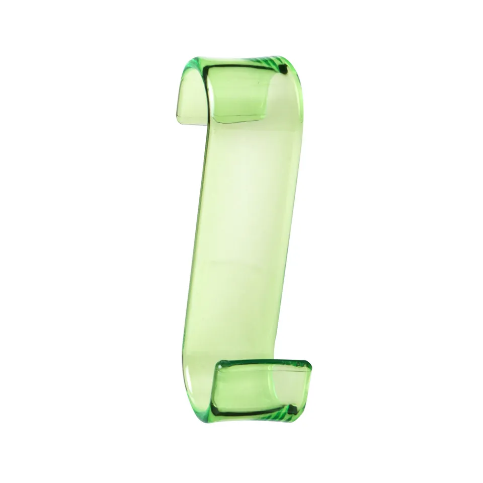 gedy-merlino-crochet-radiateur-vert-acide-transparent image 1