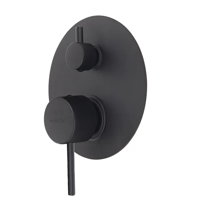 gedy-garda-mitigeur-douche-encastr-noir-mat-2 image 1