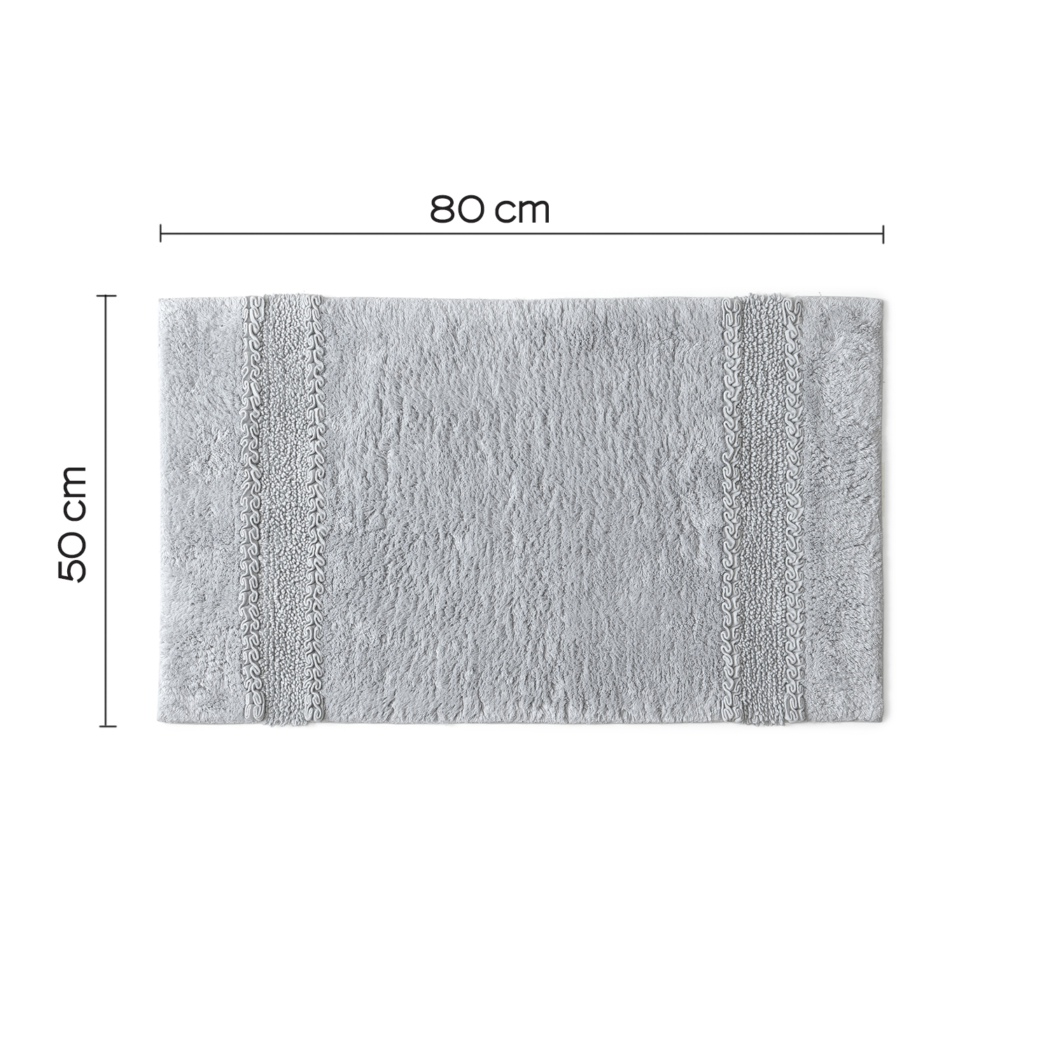 gedy-miss-tapis-de-bain-gris-50x80-antid-rapant image 3