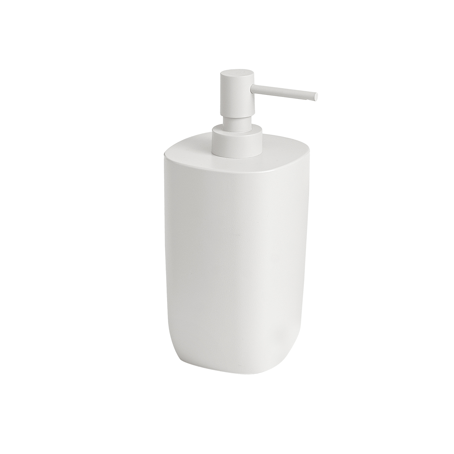 gedy-ylenia-grand-distributeur-de-savon-blanc-mat-poser image 1
