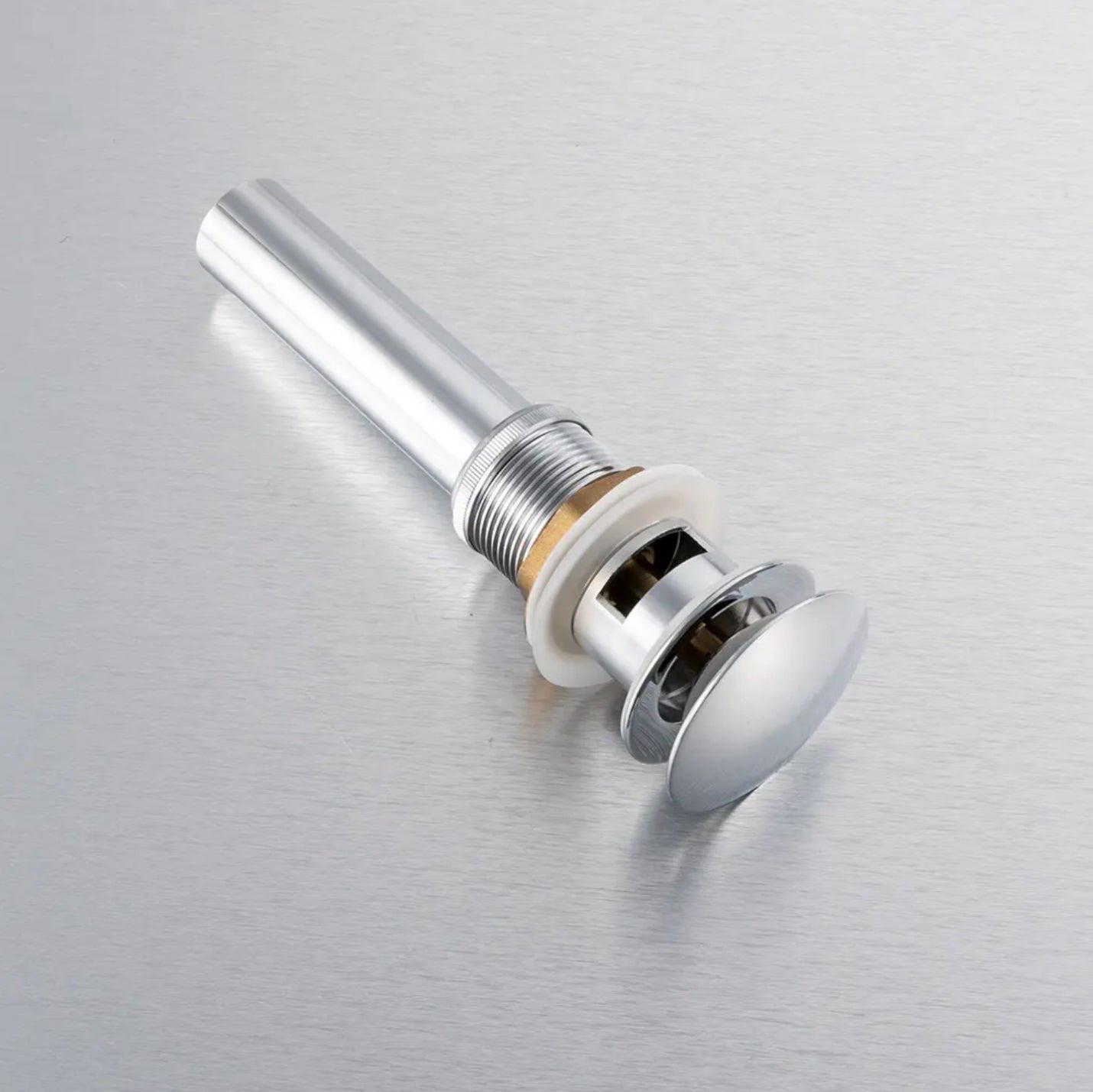 hudor-001-bonde-clic-clac-chrom-e-laiton-lavabo image 3