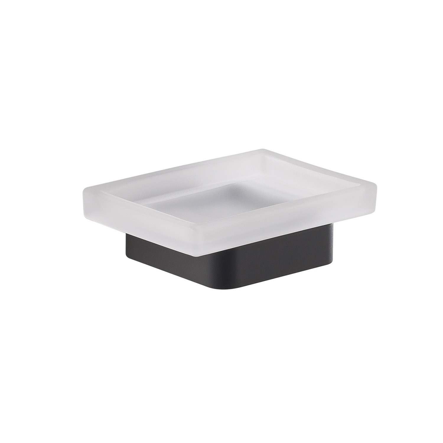 gedy-samoa-porte-savon-noir-mat image 1