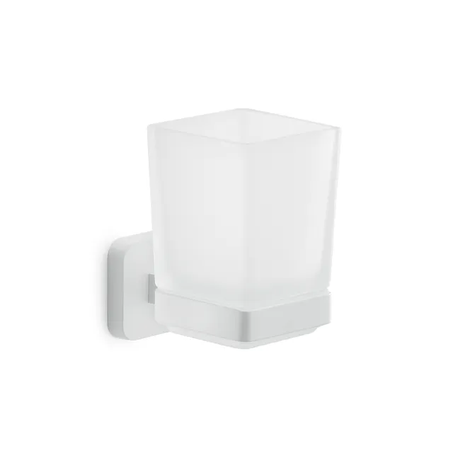 gedy-tonga-porte-brosse-dents-blanc-mat image 1