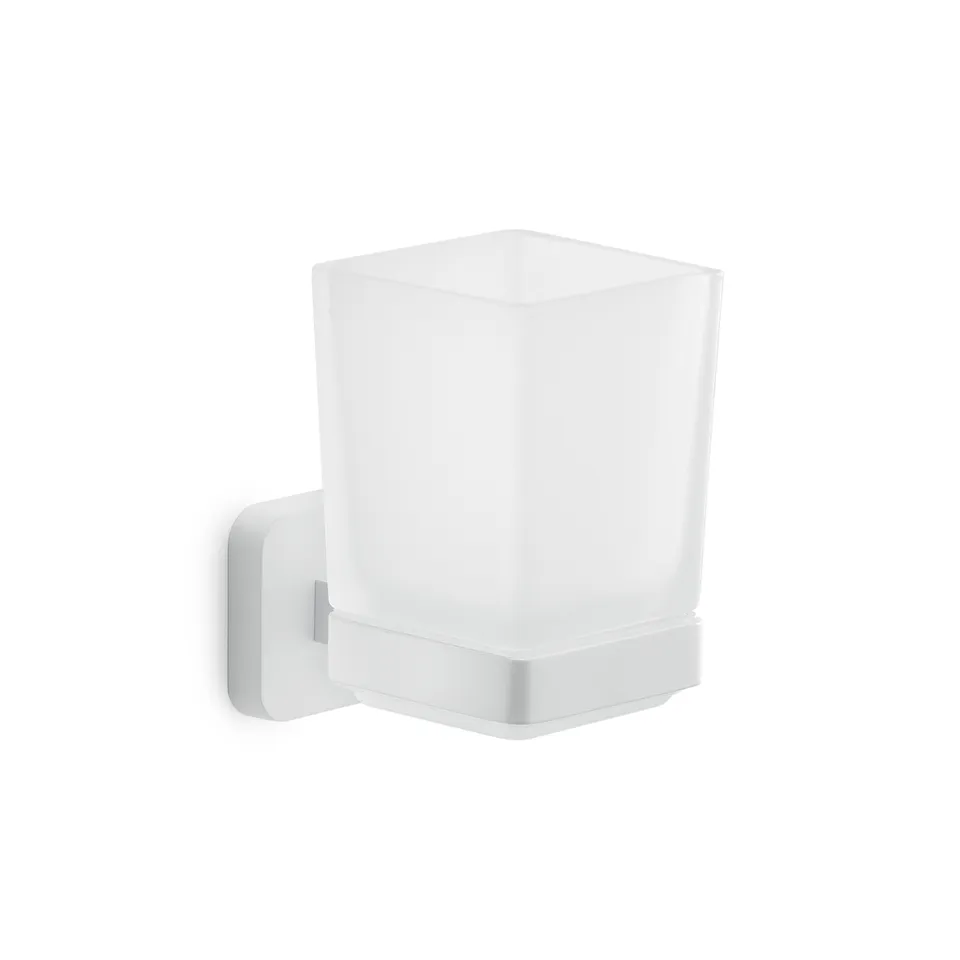 gedy-tonga-porte-brosse-dents-blanc-mat image 1