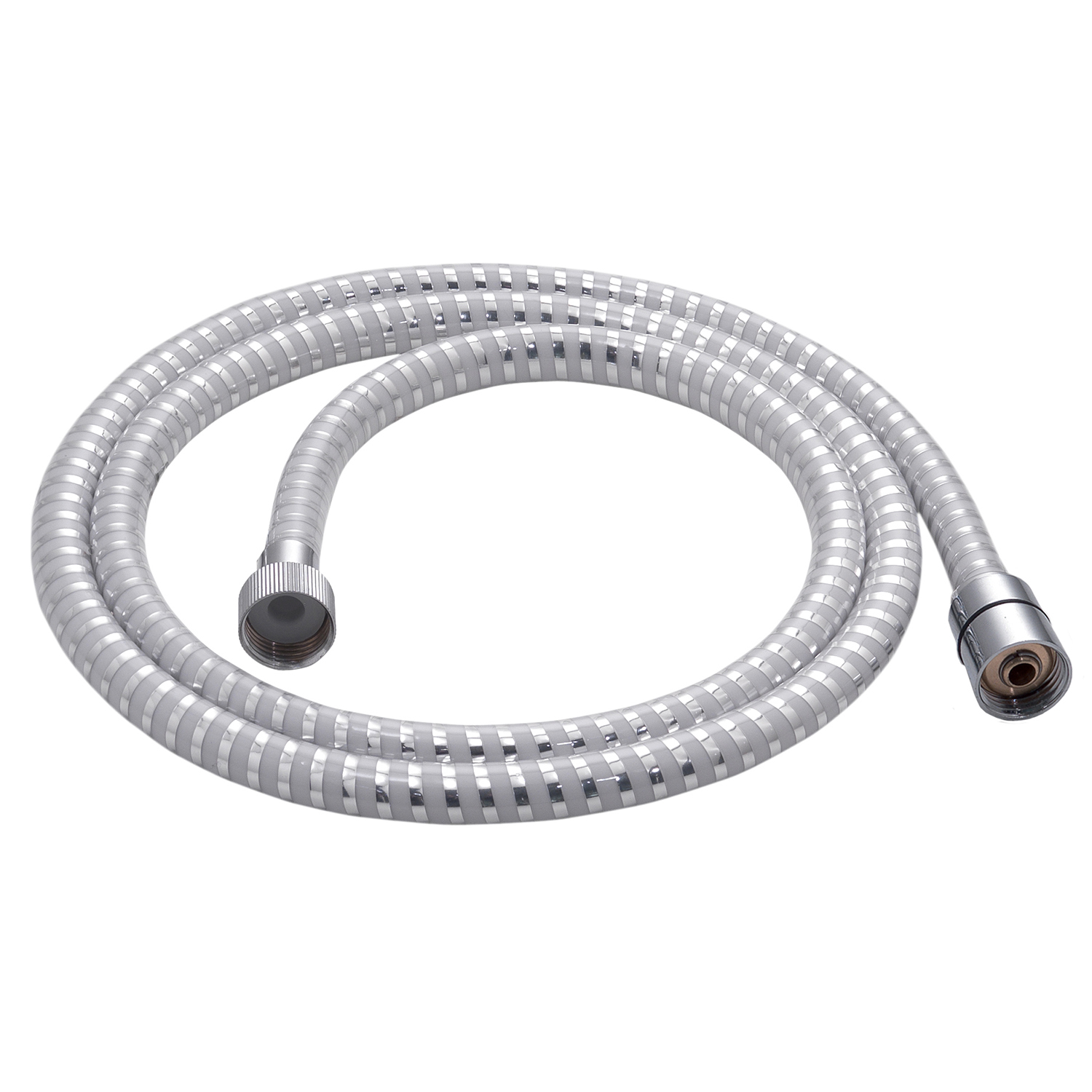 gedy-double-white-00-flexible-de-douche-blanc-chrome image 1