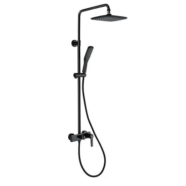 hudor-alph-e-sc1208-colonne-douche-noir-mat-pluie image 1