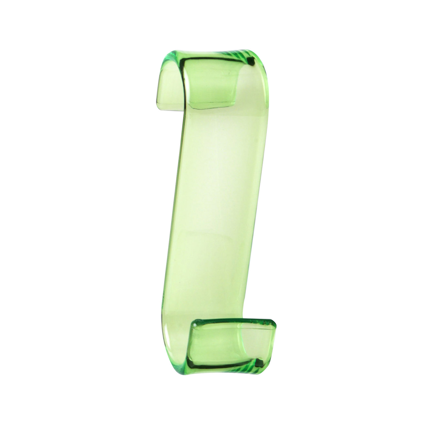 gedy-merlino-crochet-radiateur-vert-acide-transparent image 1