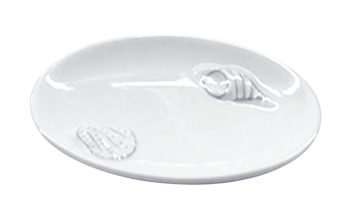 bisk-beach-porte-savon-poser-c-ramique-blanc image 1