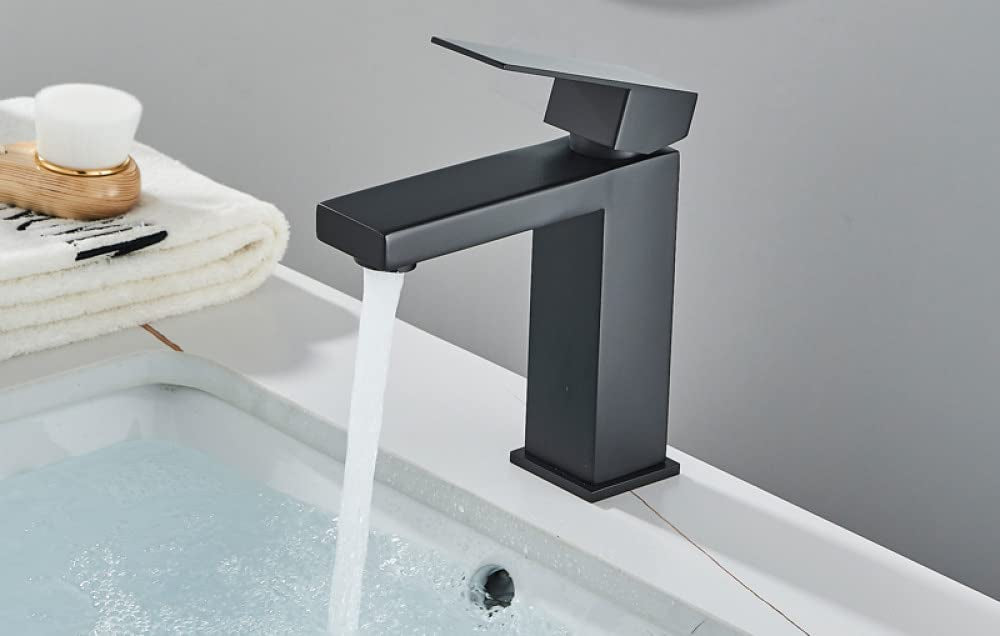 hudor-alph-e-001-mitigeur-lavabo-noir-mat-laiton image 4