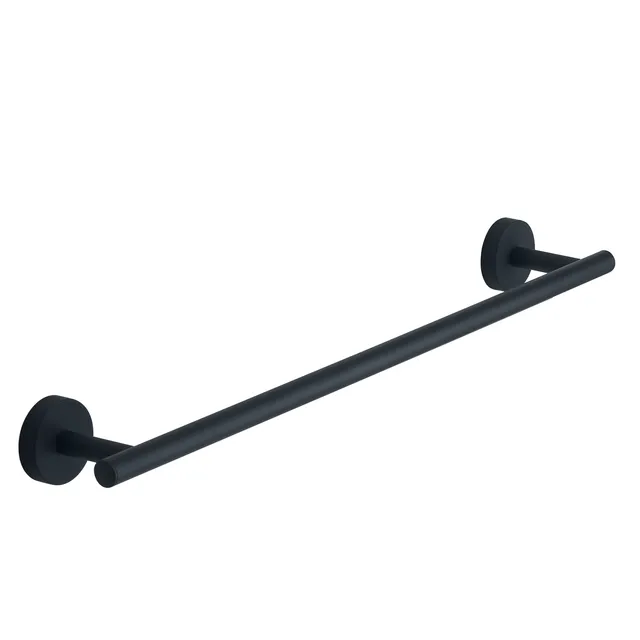 gedy-eros-porte-serviette-45-cm-noir-mat-fixer image 1