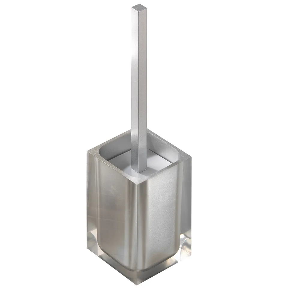 gedy-rainbow-porte-brosse-wc-argent image 1