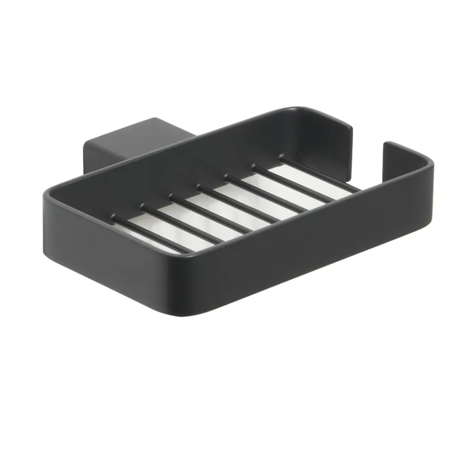 gedy-lounge-panier-de-douche-fil-noir-mat-simple image 1