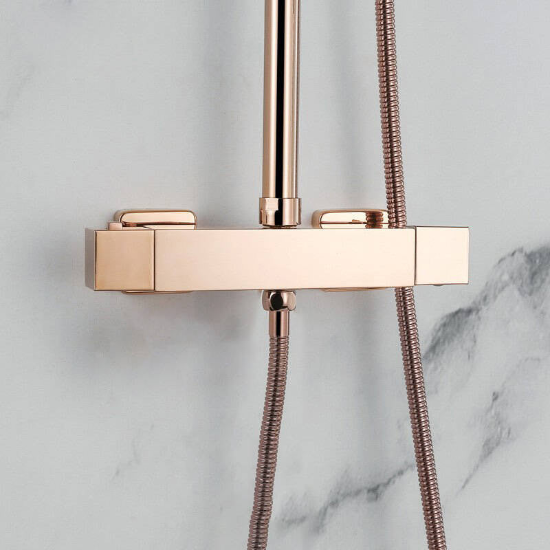 hudor-p-n-e-sc428-colonne-douche-or-rose-thermostatique image 2