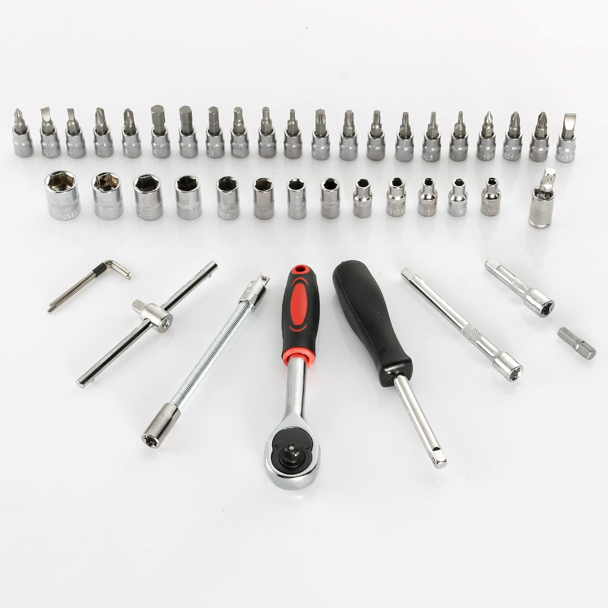 gricol-coffret-douilles-46-pi-ces-bo-te-outils-noir-chrome-vanadium image 2