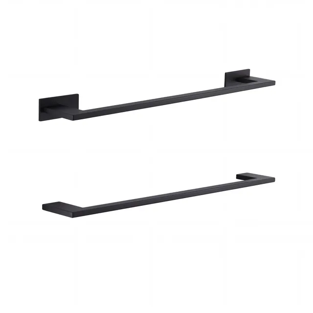 gedy-zermatt-porte-serviette-45-cm-noir-mat-m-tal image 1