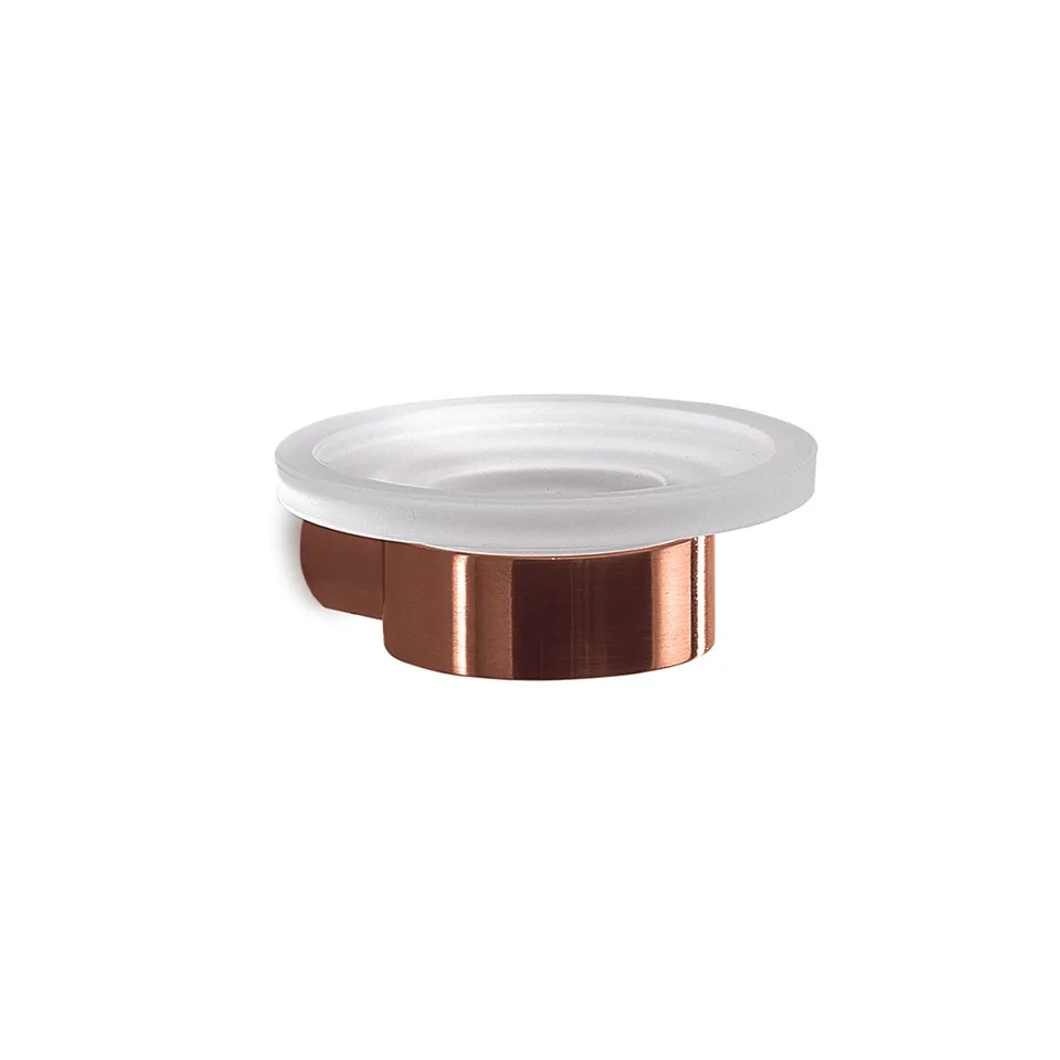 gedy-pirenei-porte-savon-or-rose-fixer image 1