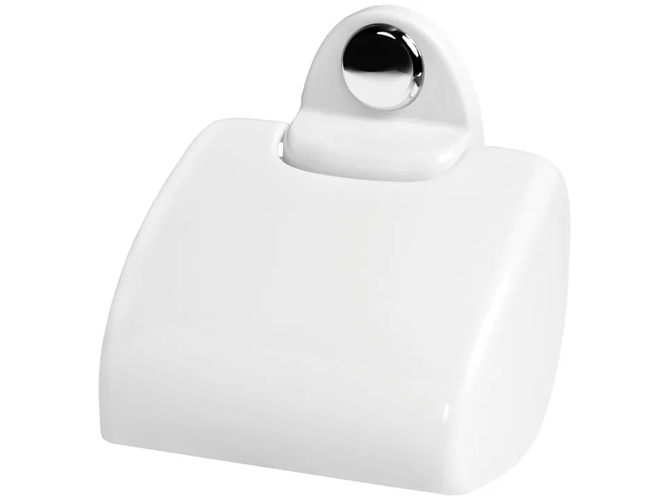 bisk-sandra-distributeur-papier-toilette-avec-couvercle image 1