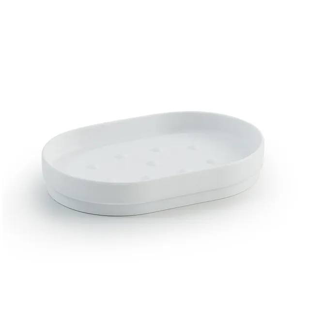 gedy-sharon-porte-savon-poser-blanc-mat image 1