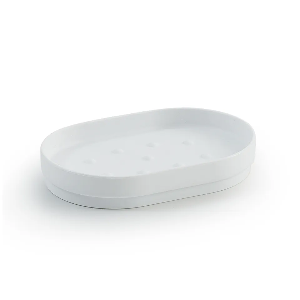 gedy-sharon-porte-savon-poser-blanc-mat image 1