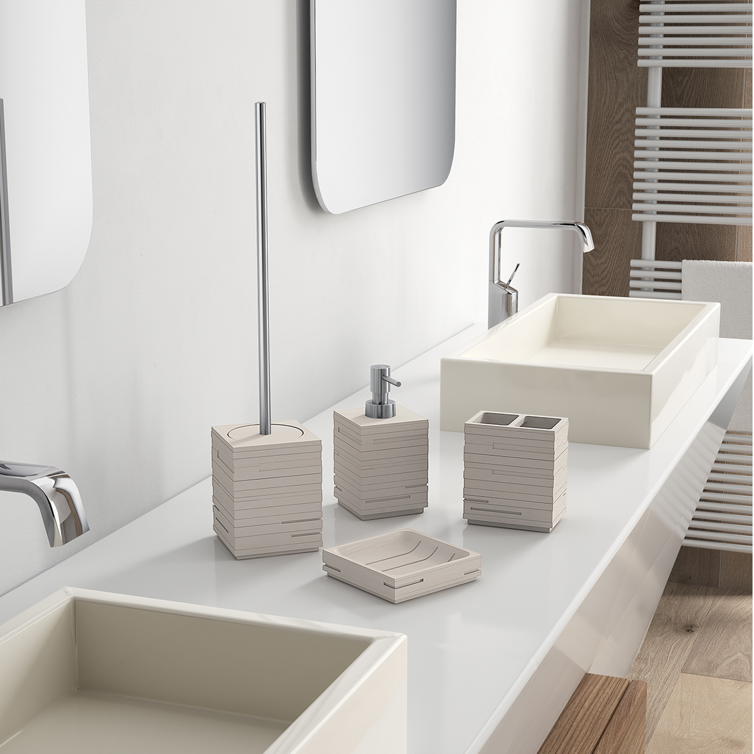gedy-quadrotto-porte-savon-gris-tirage-l-ger image 3