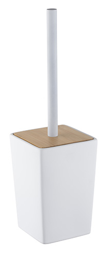 bisk-pure-brosse-wc-avec-pot-et-balayette image 1