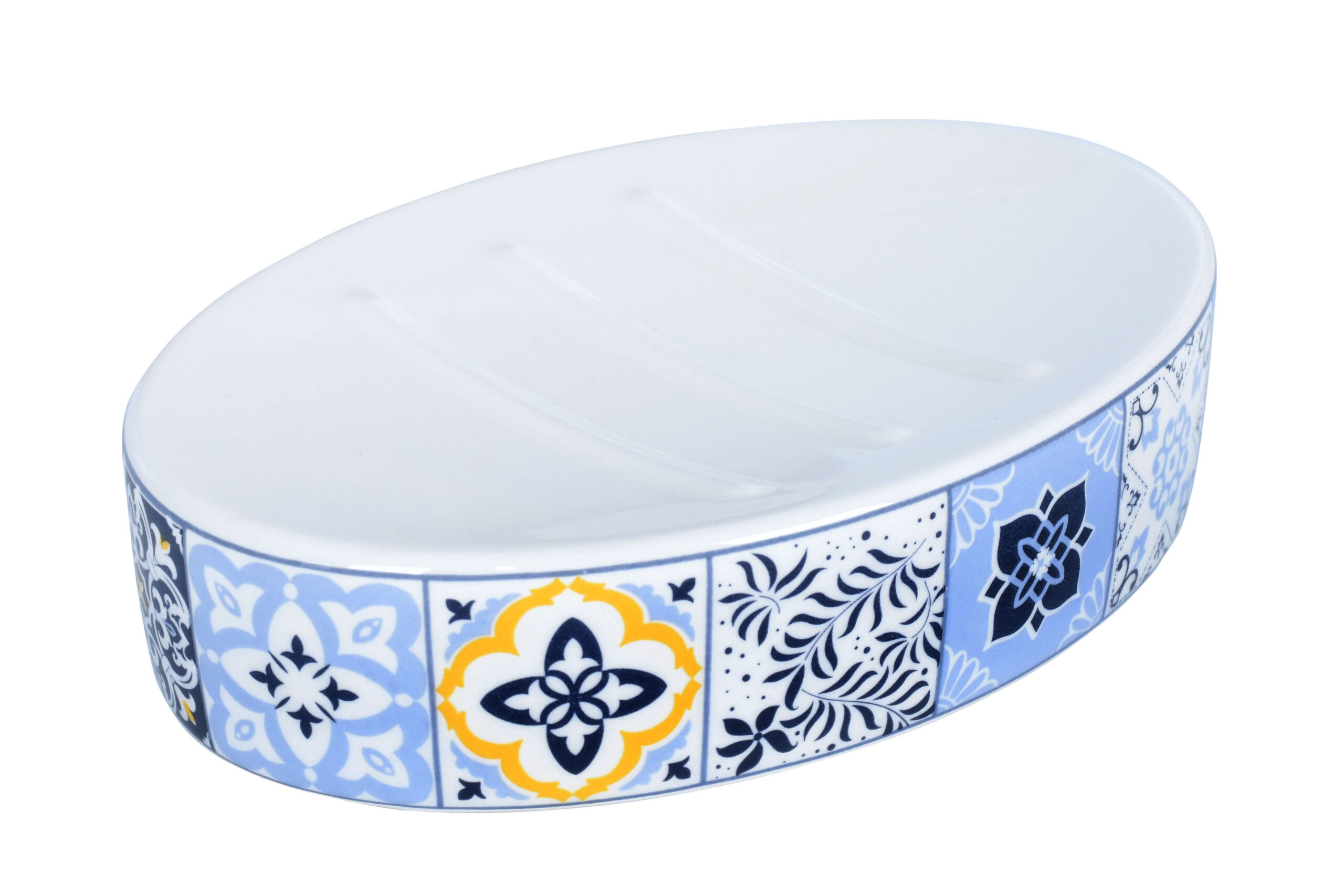 bisk-orient-porte-savon-c-ramique-blanc-poser image 1