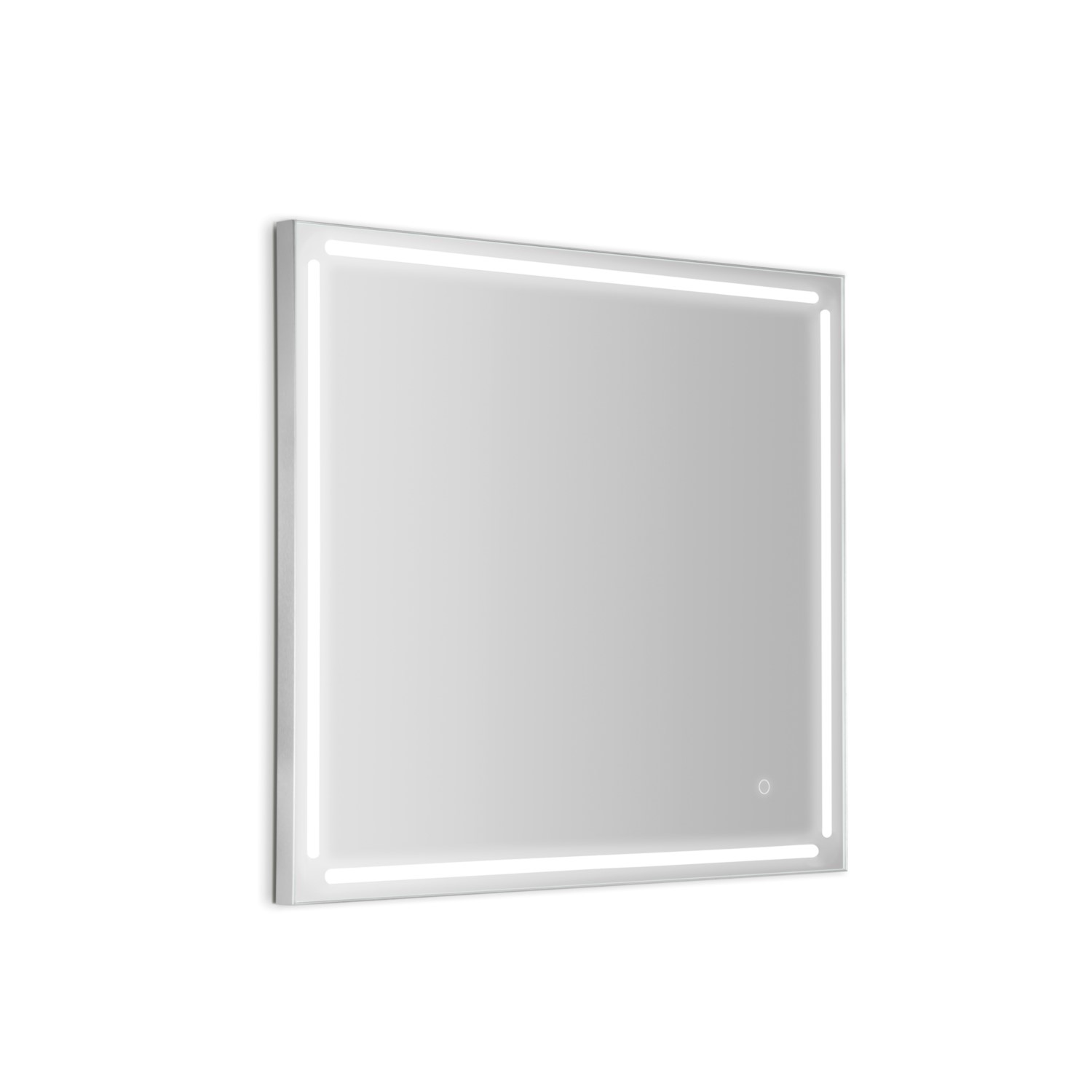 gedy-paul-miroir-80x80-cadre-bross image 1