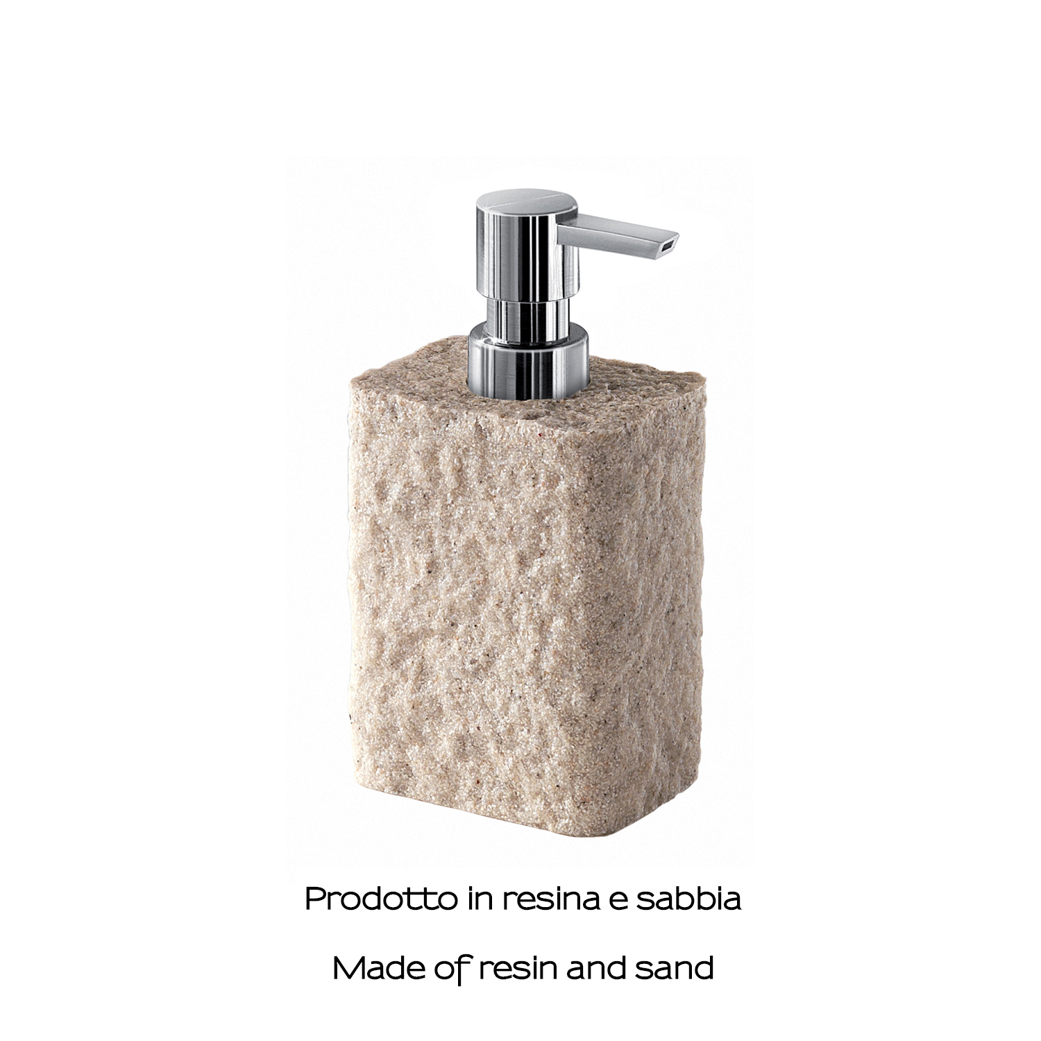 gedy-aries-distributeur-de-savon-beige-poser image 6