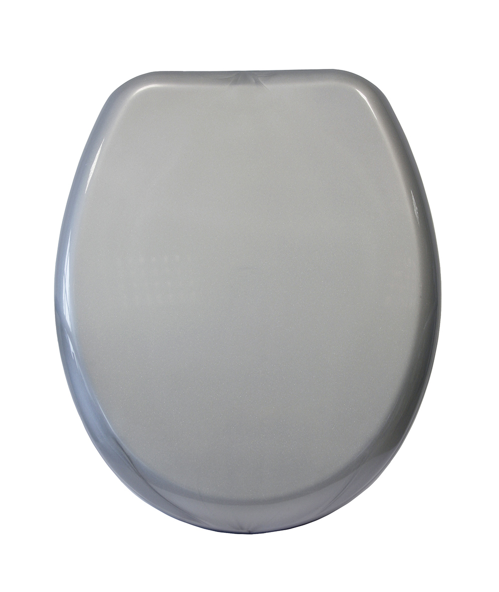 bisk-iris-abattant-wc-blanc-plastique-standard image 3